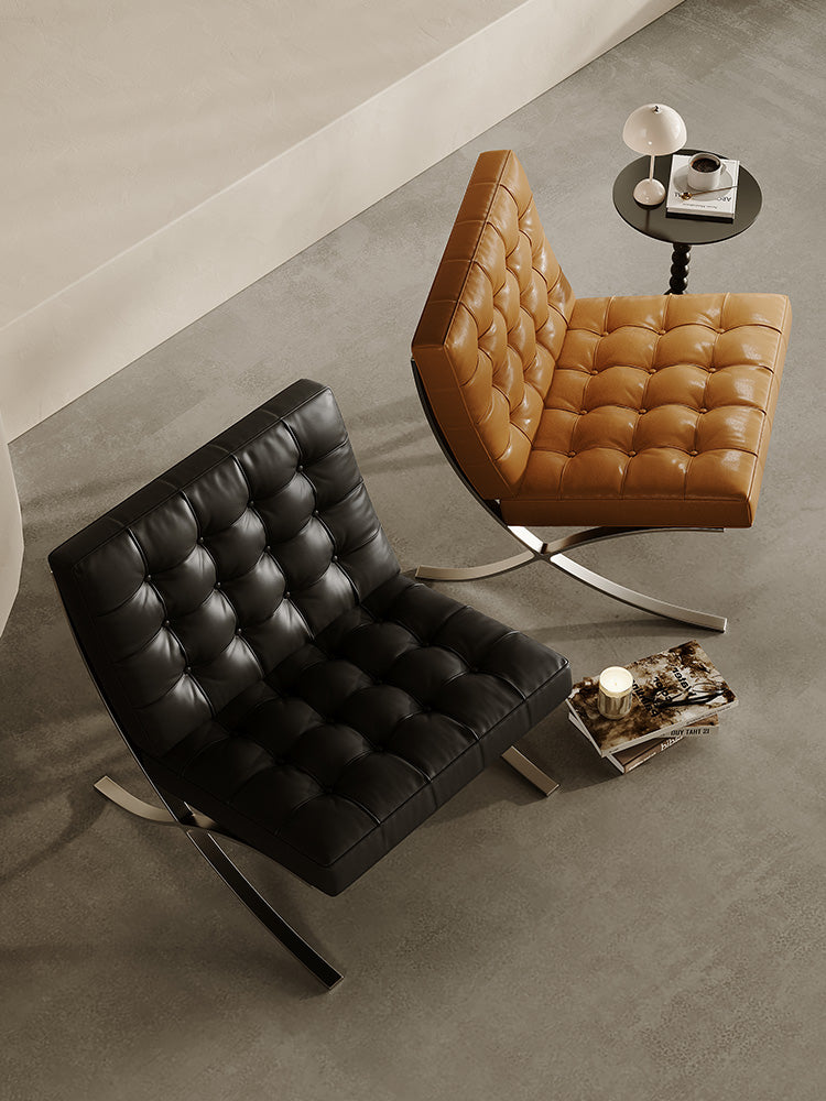 Barcelona Chair And Footstool