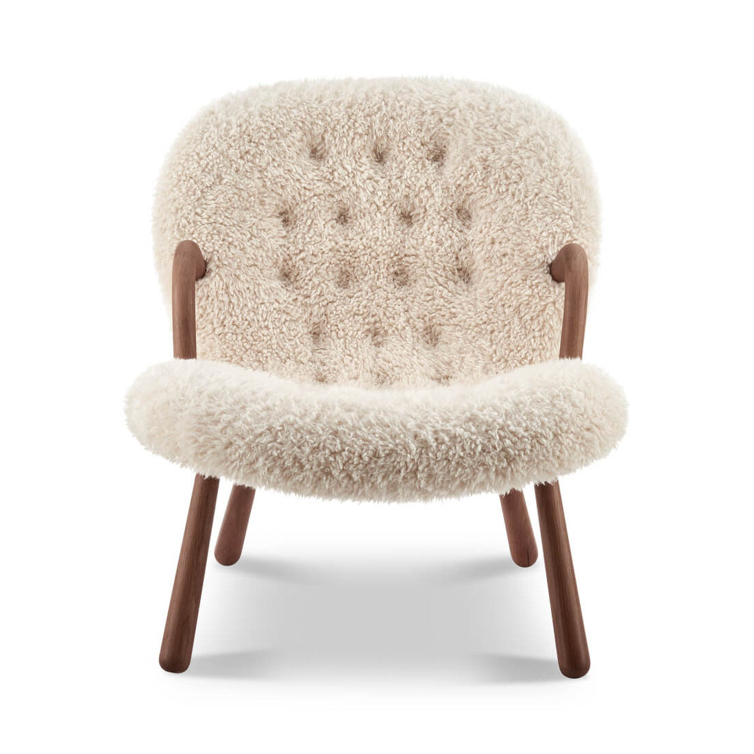 Arctander Clam Armchair Sheepskin, Long Hair| DC Concept