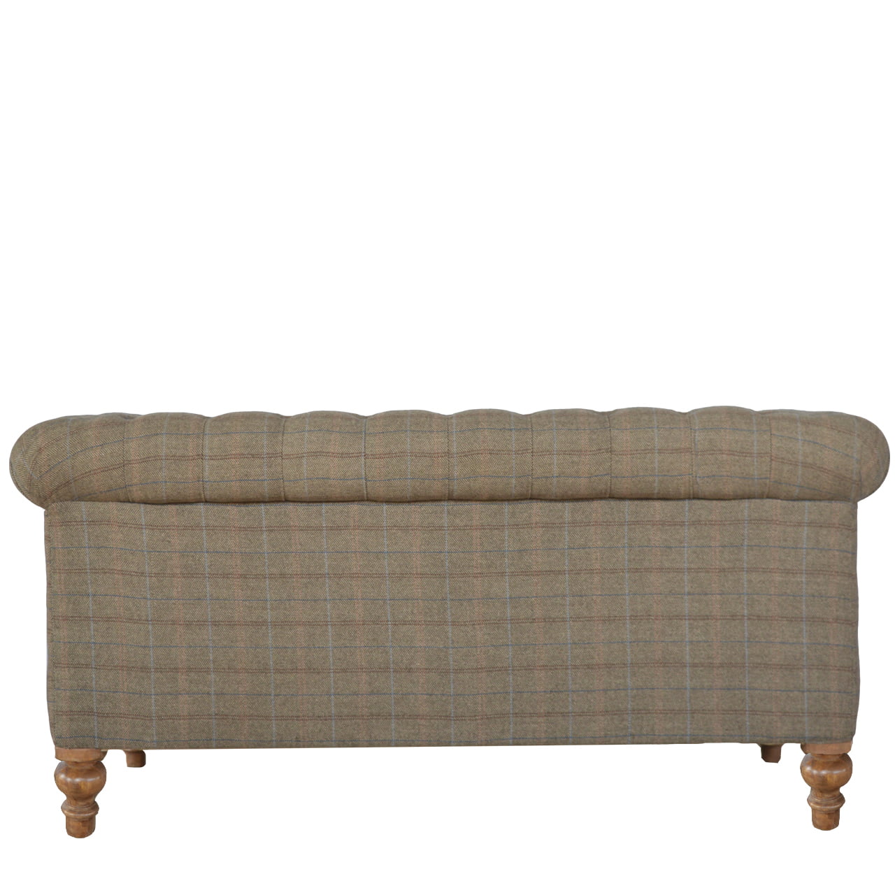Henley - Multi Tweed 2 Seat Chesterfield Sofa