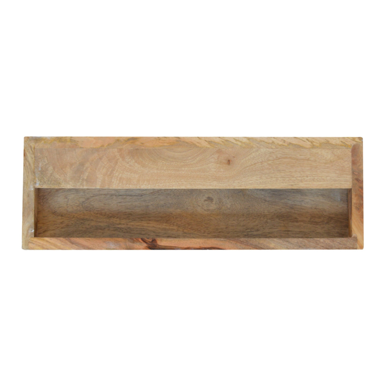 Floating Line Carved Bedside Table