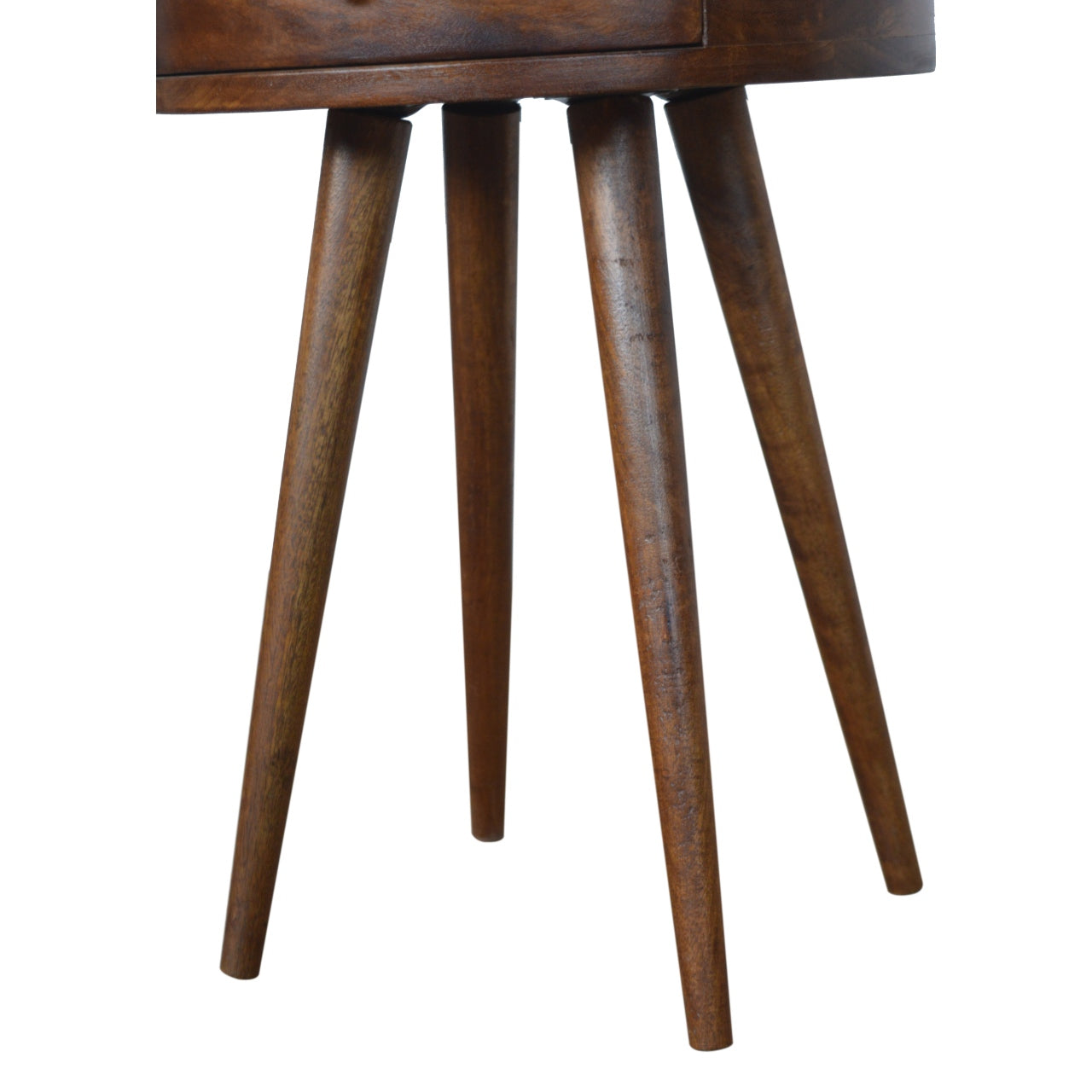 The Luna Circular Bedside Table
