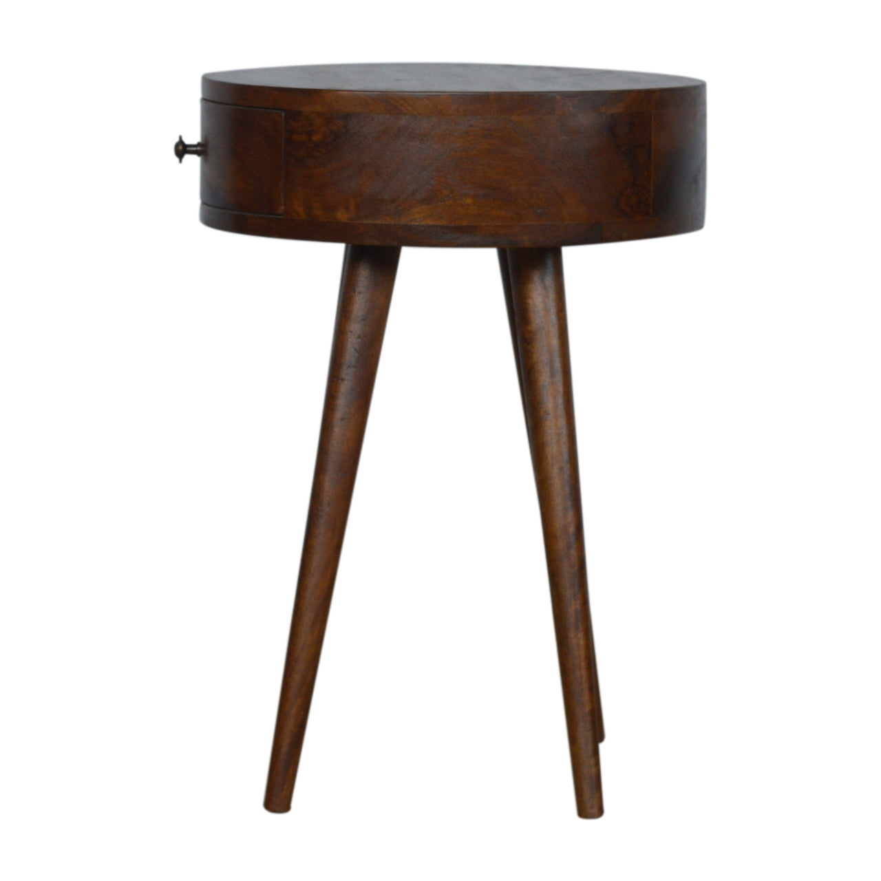 The Luna Circular Bedside Table