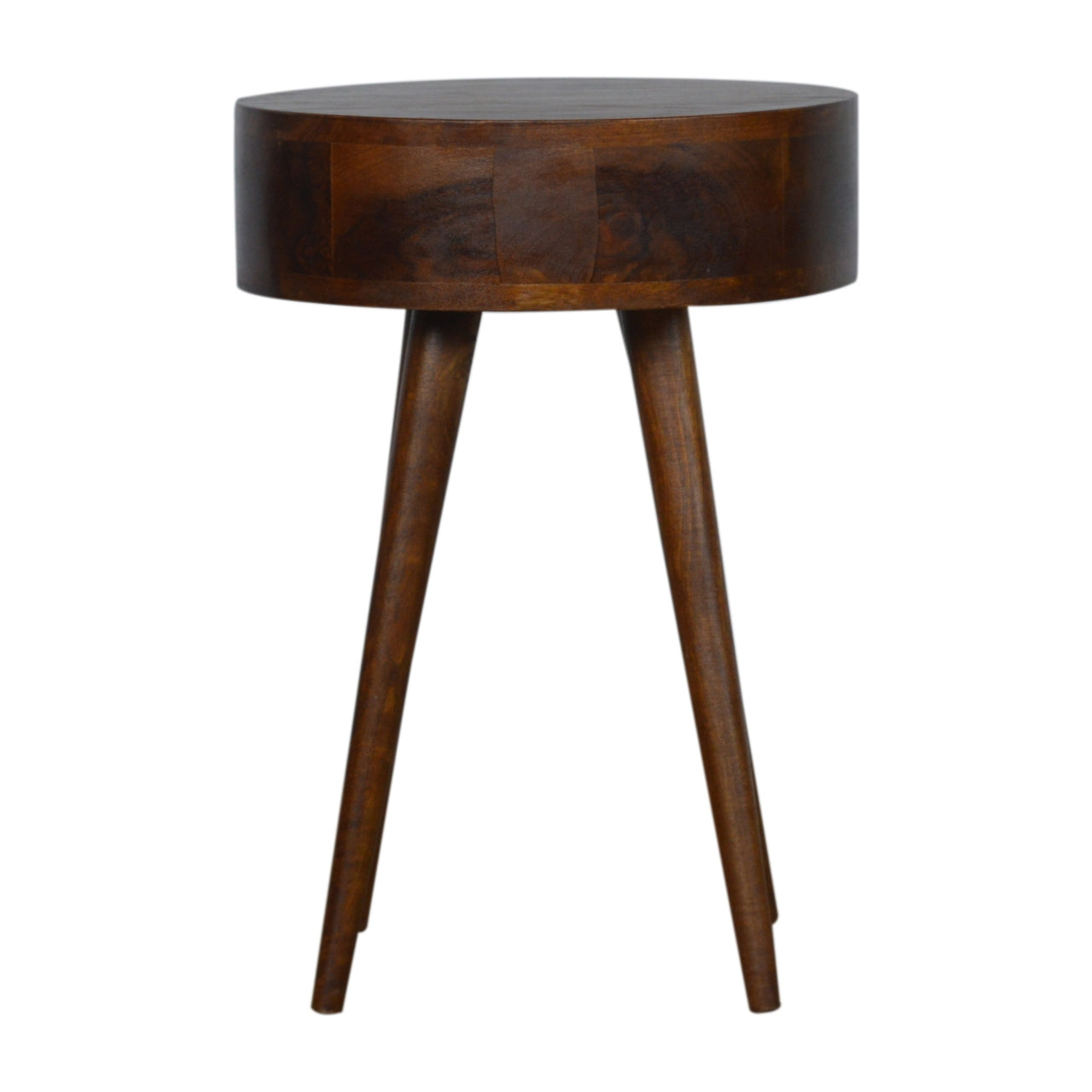 The Luna Circular Bedside Table