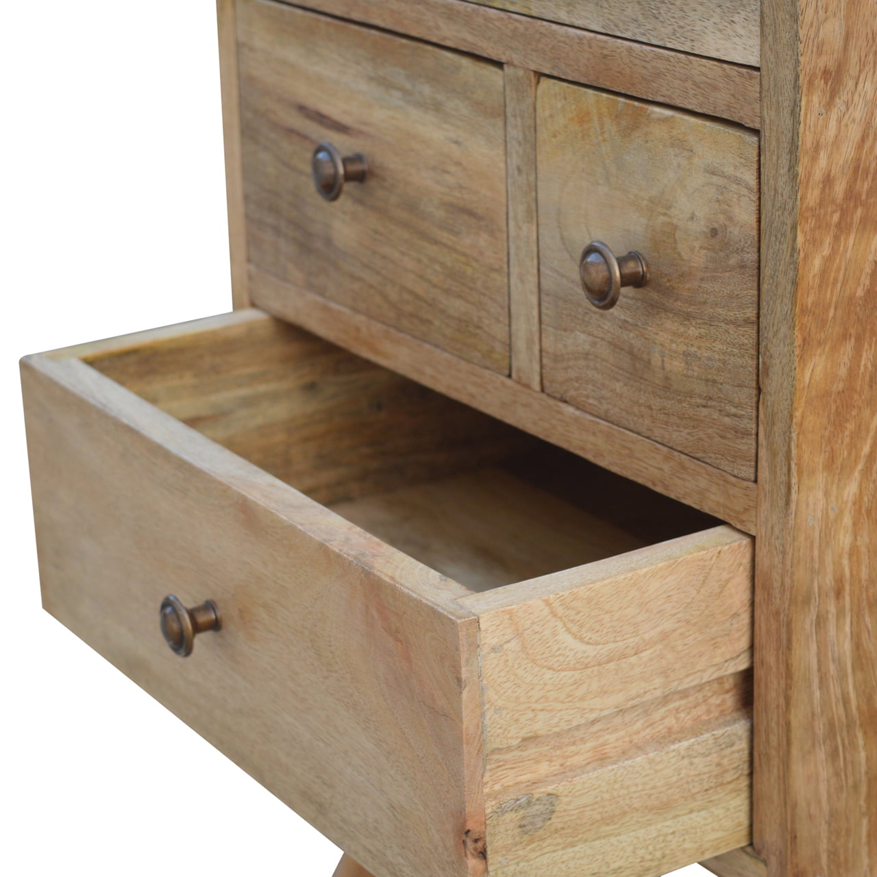 Nordic Style 4 Drawer Bedside Table