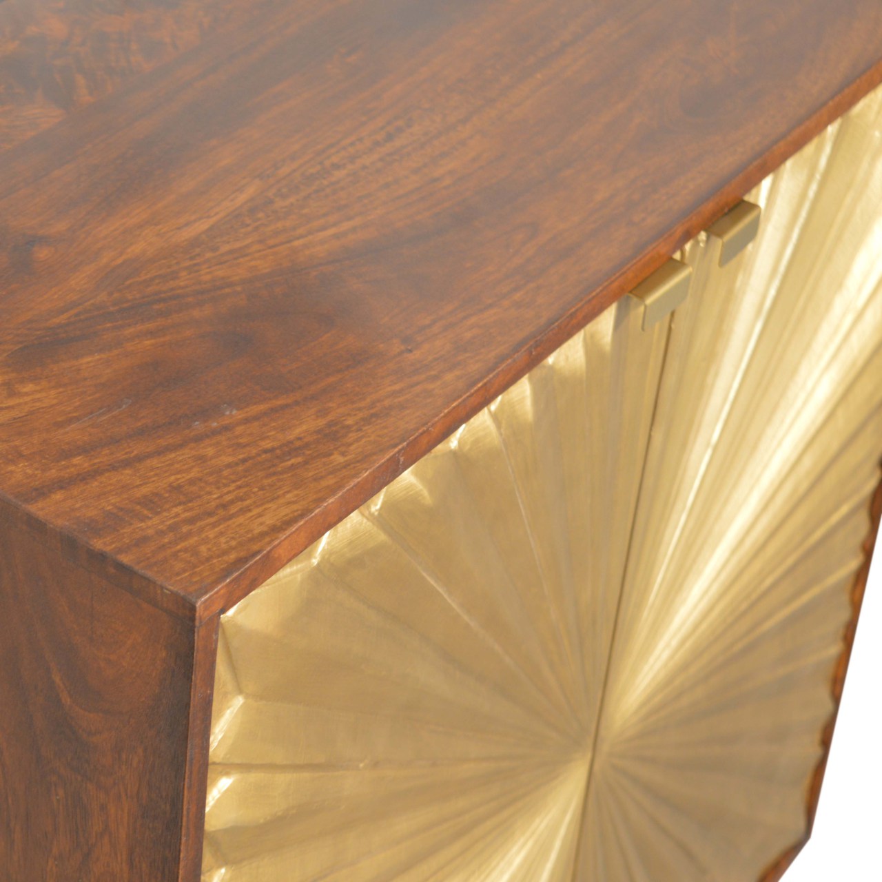 The Solace Gold Cabinet