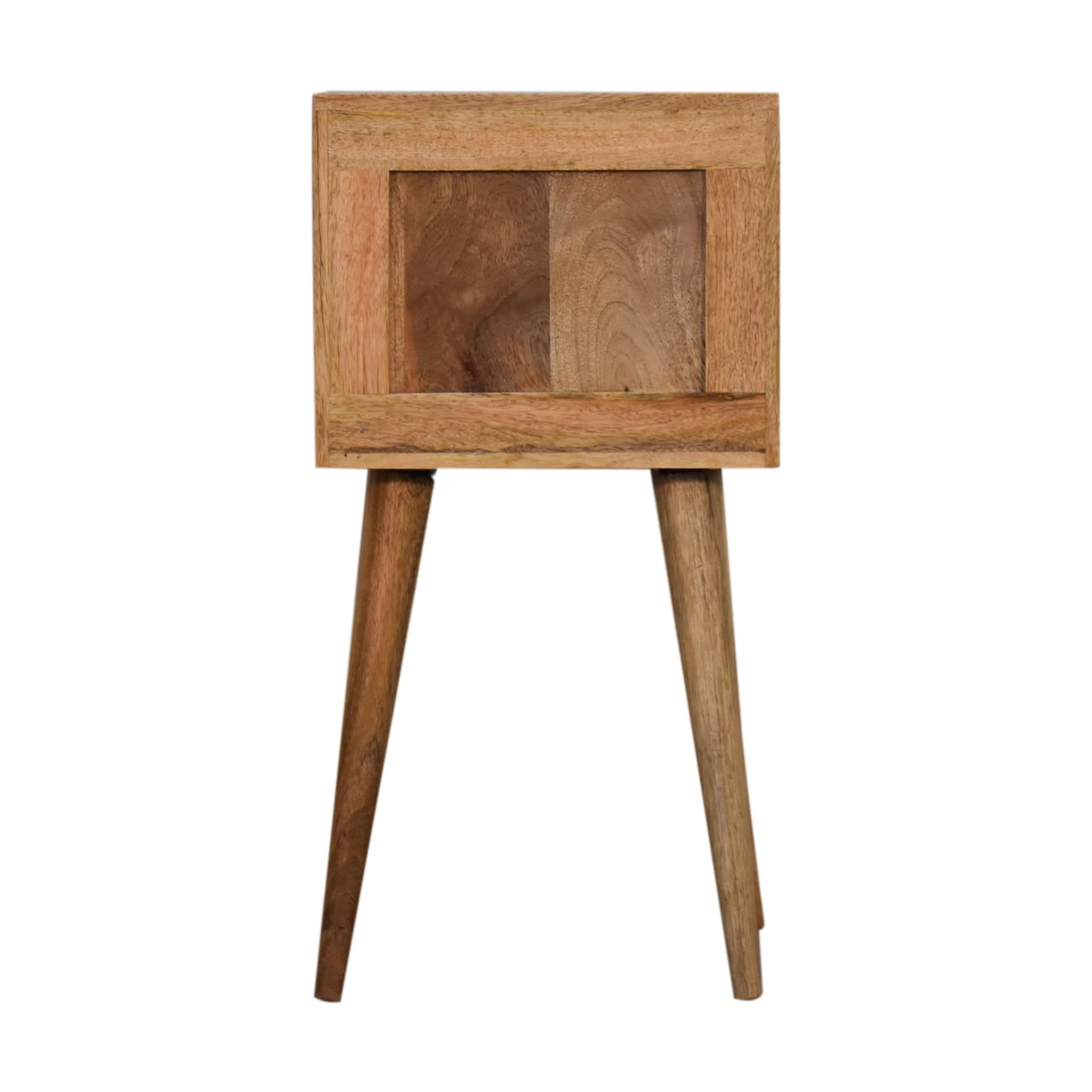 Bone Inlay 2 Drawer Mini Bedside Table