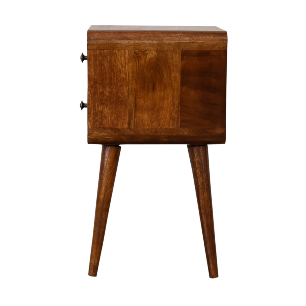 Rounded Mini Bedside Table
