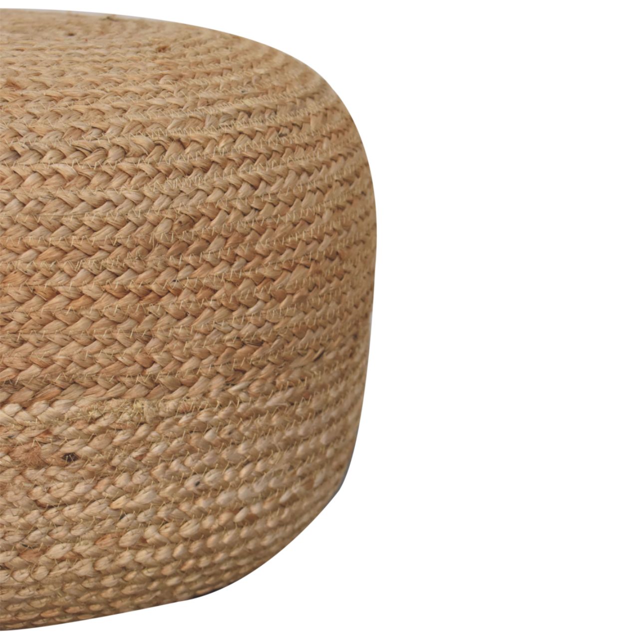 Natural Jute Pouf