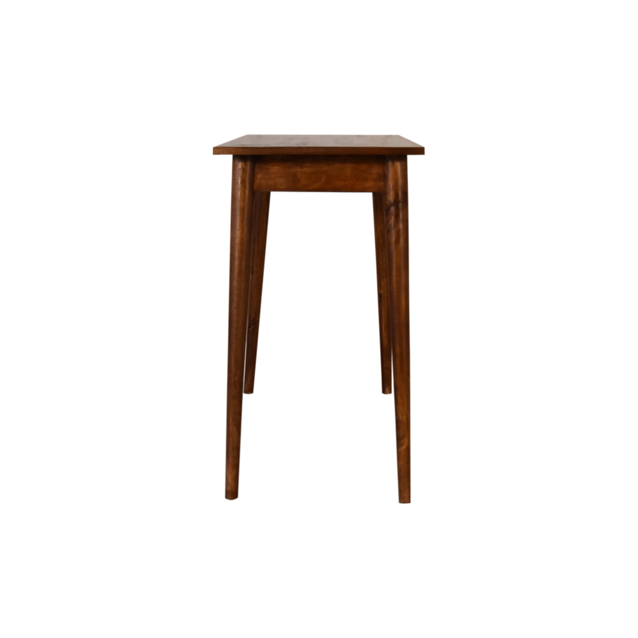 2 Drawer Writing Desk in Chestnut Finish