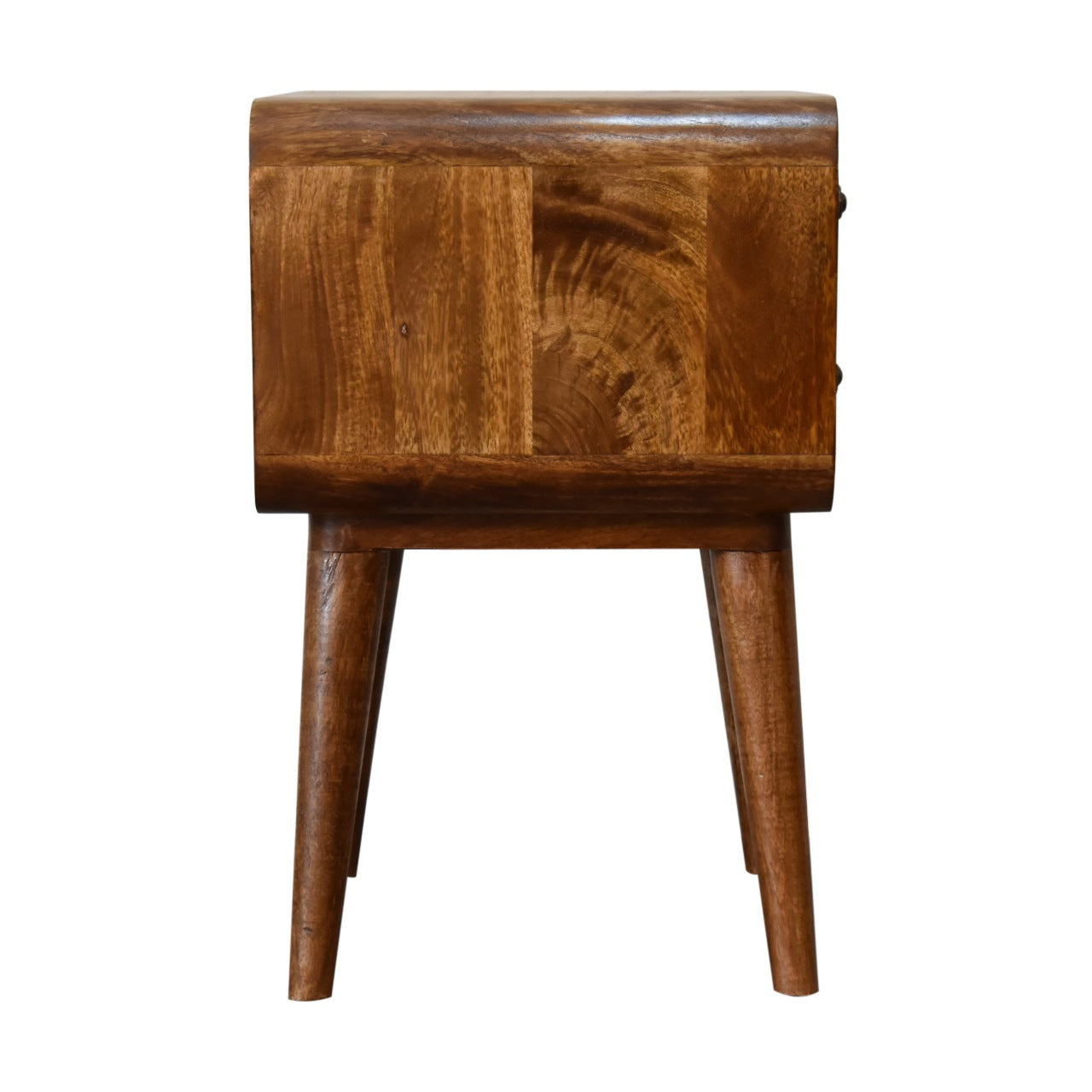 Rounded Bedside Table