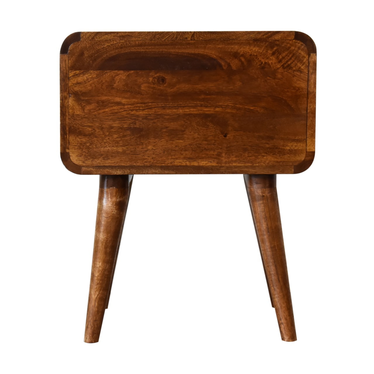 Rounded Bedside Table
