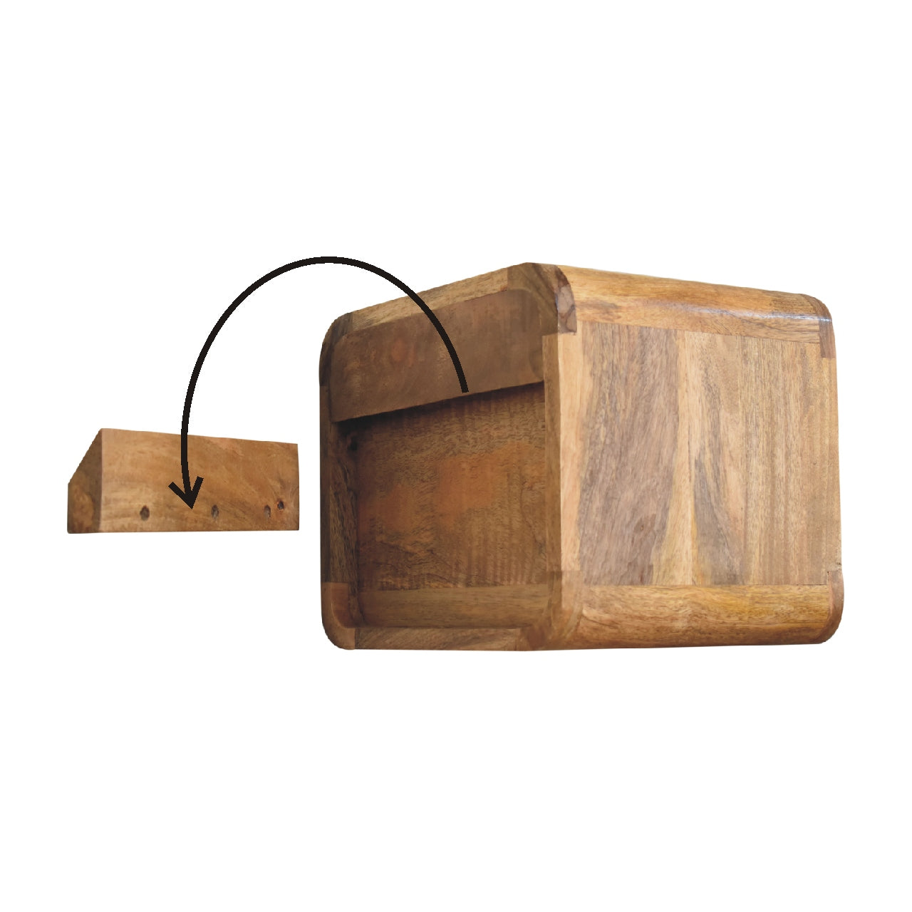 Floating Mini Bedside Table