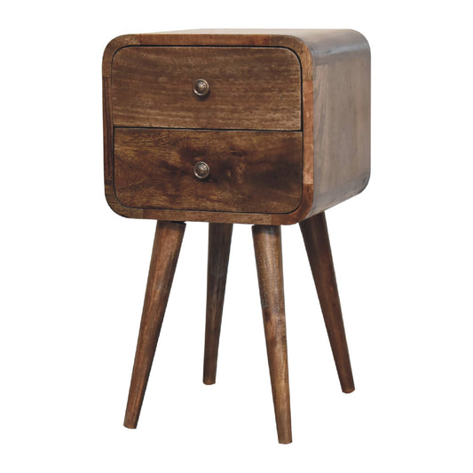 Grey Washed Mini Bedside Table