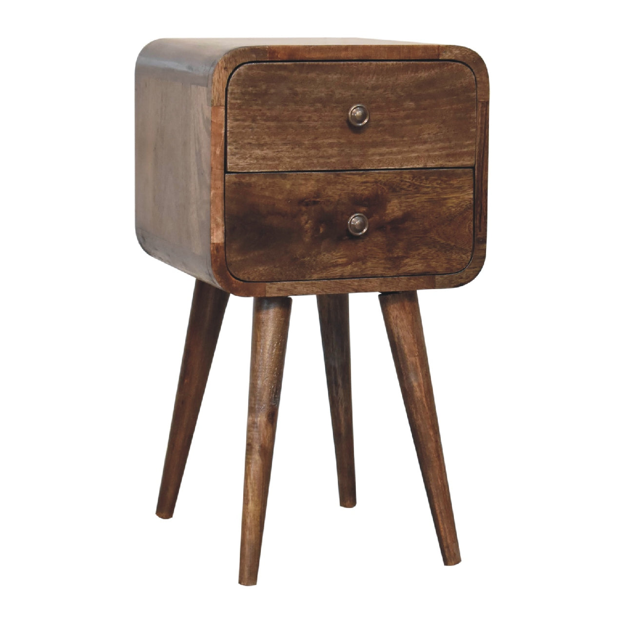 Grey Washed Mini Bedside Table