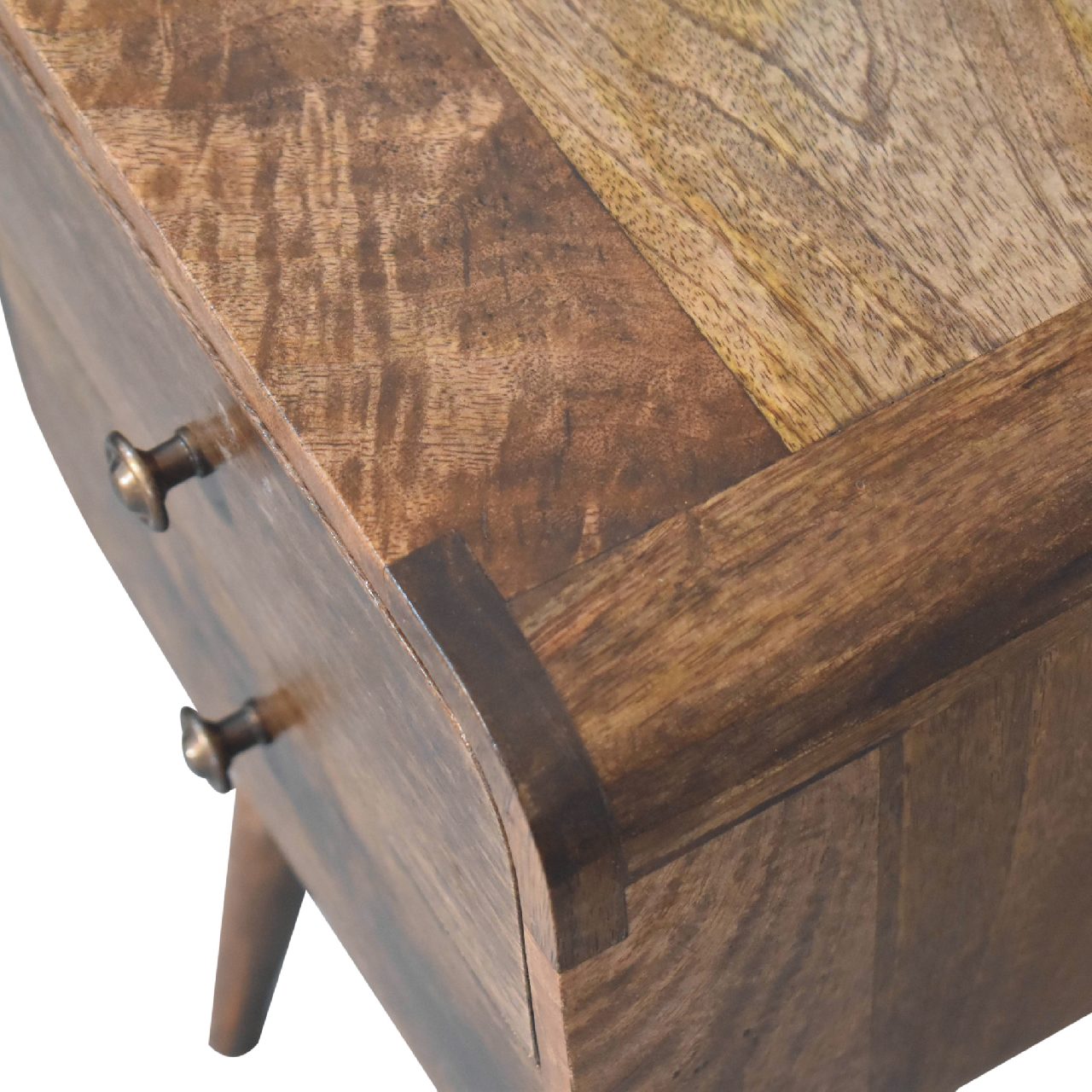 Grey Washed Mini Bedside Table