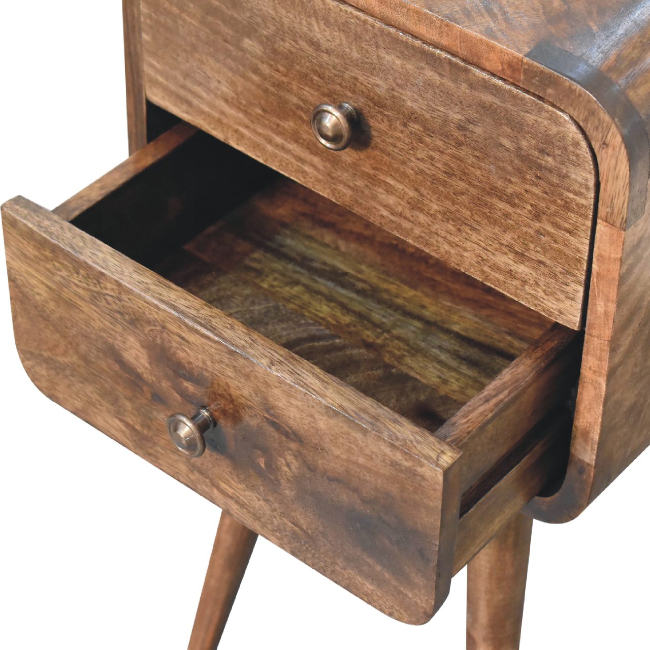 Grey Washed Mini Bedside Table