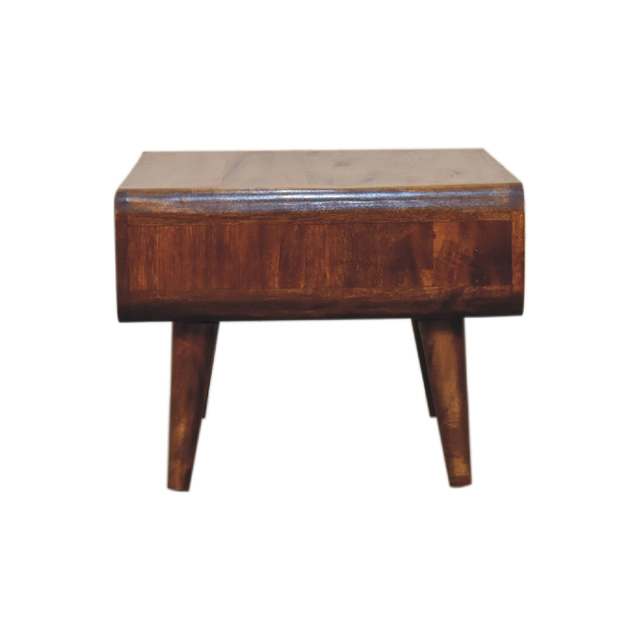 The Ashford Media Unit in Chestnut Finish