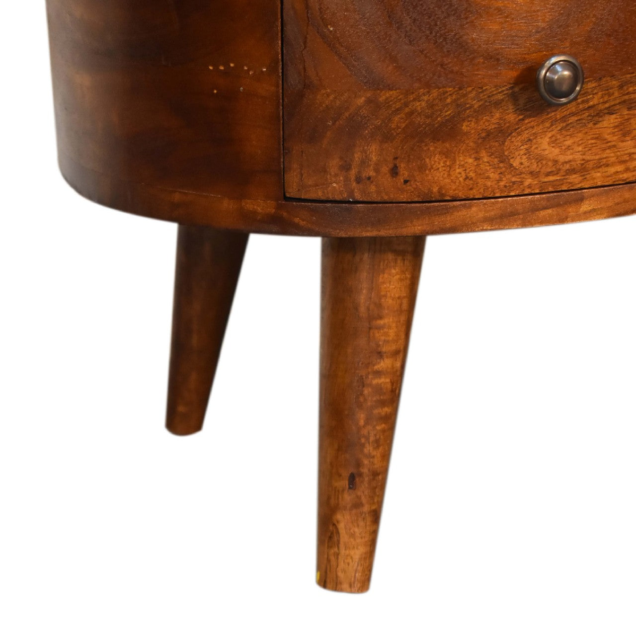 Wave Mini Coffee Table in Chestnut Finish