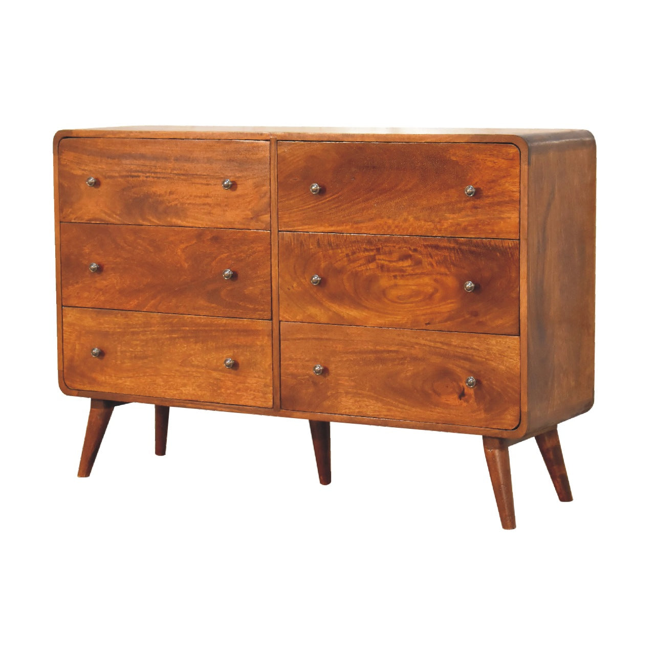Nordic Style Double Chest Of Drawers