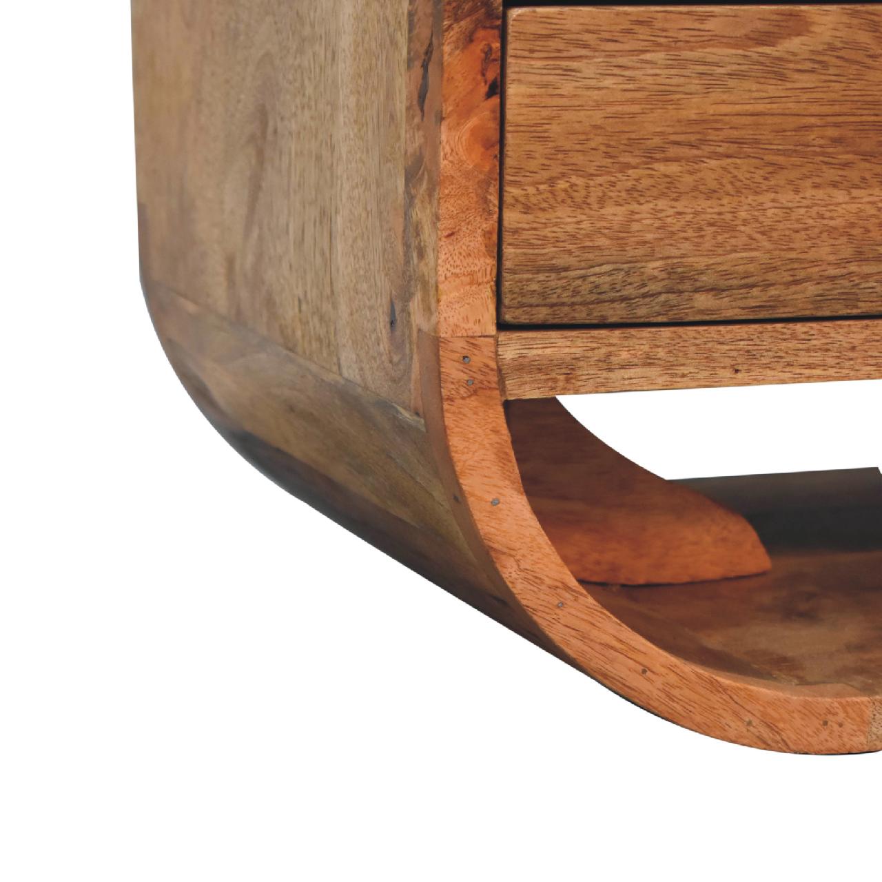 2 Drawer Rounded Media Unit