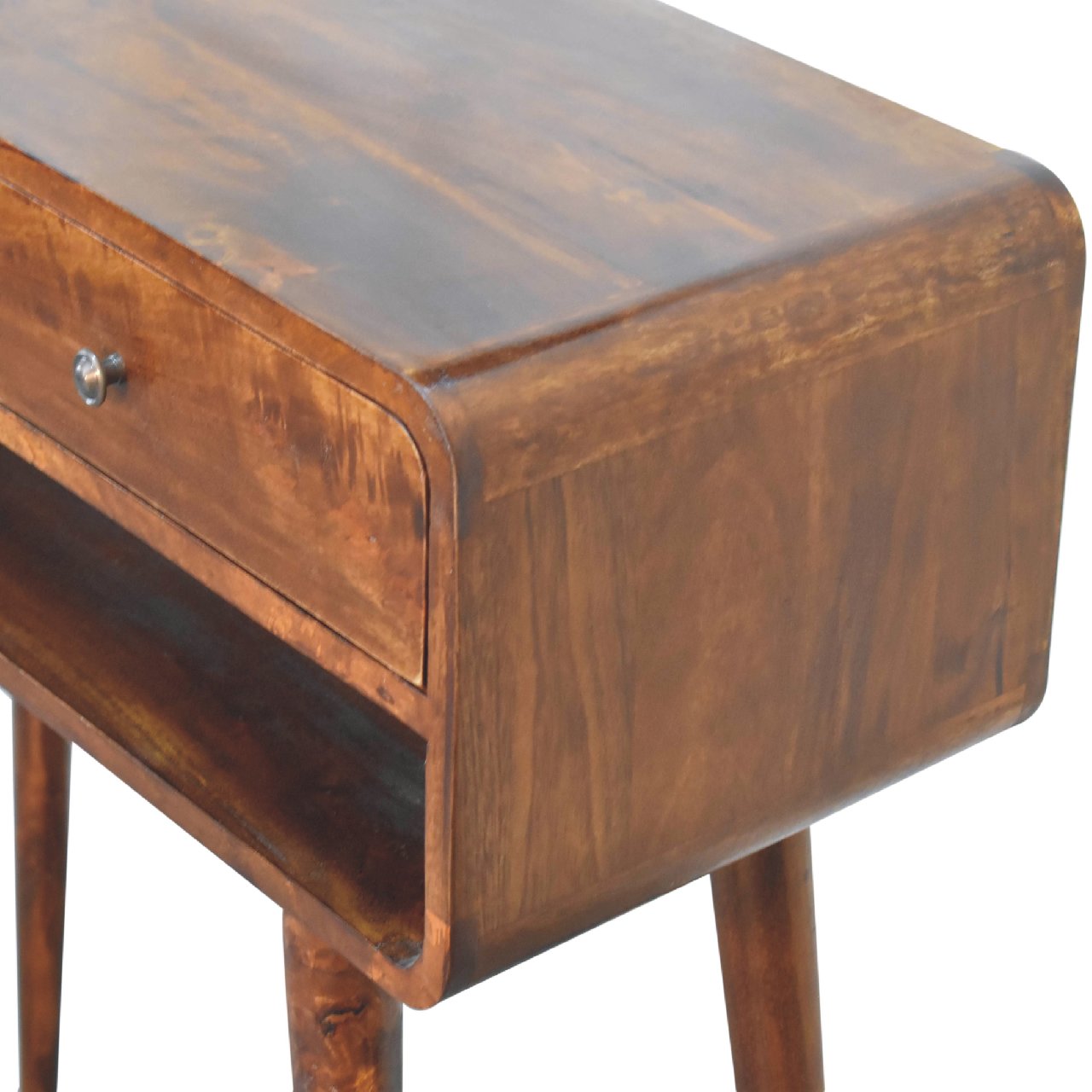 Sonata Console Table in Chestnut Finish