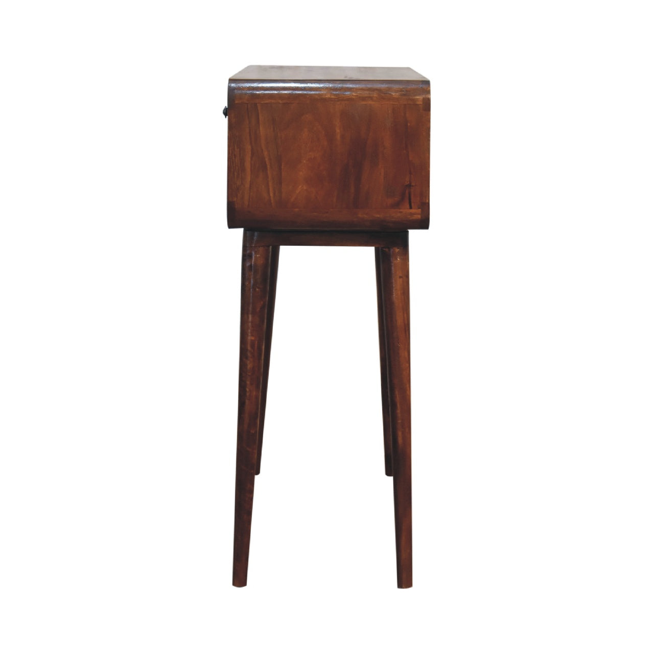 Sonata Console Table in Chestnut Finish