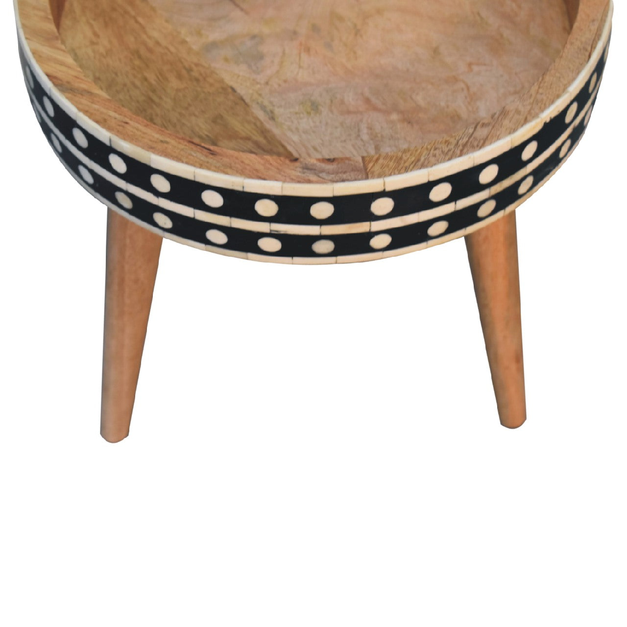 Bone Inlay Nordic End Table