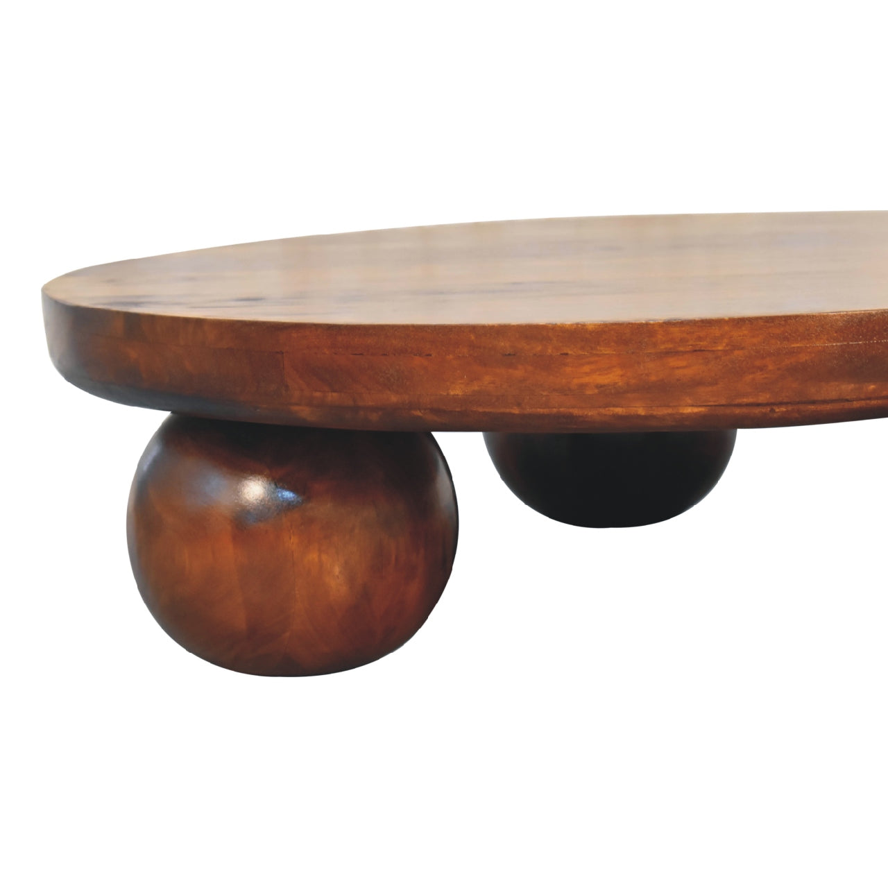 Wooden Ball Coffee Table