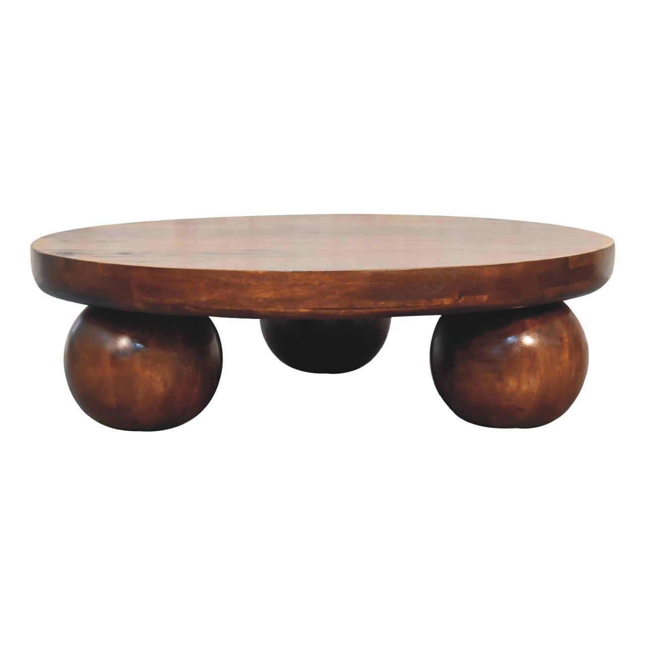 Wooden Ball Coffee Table