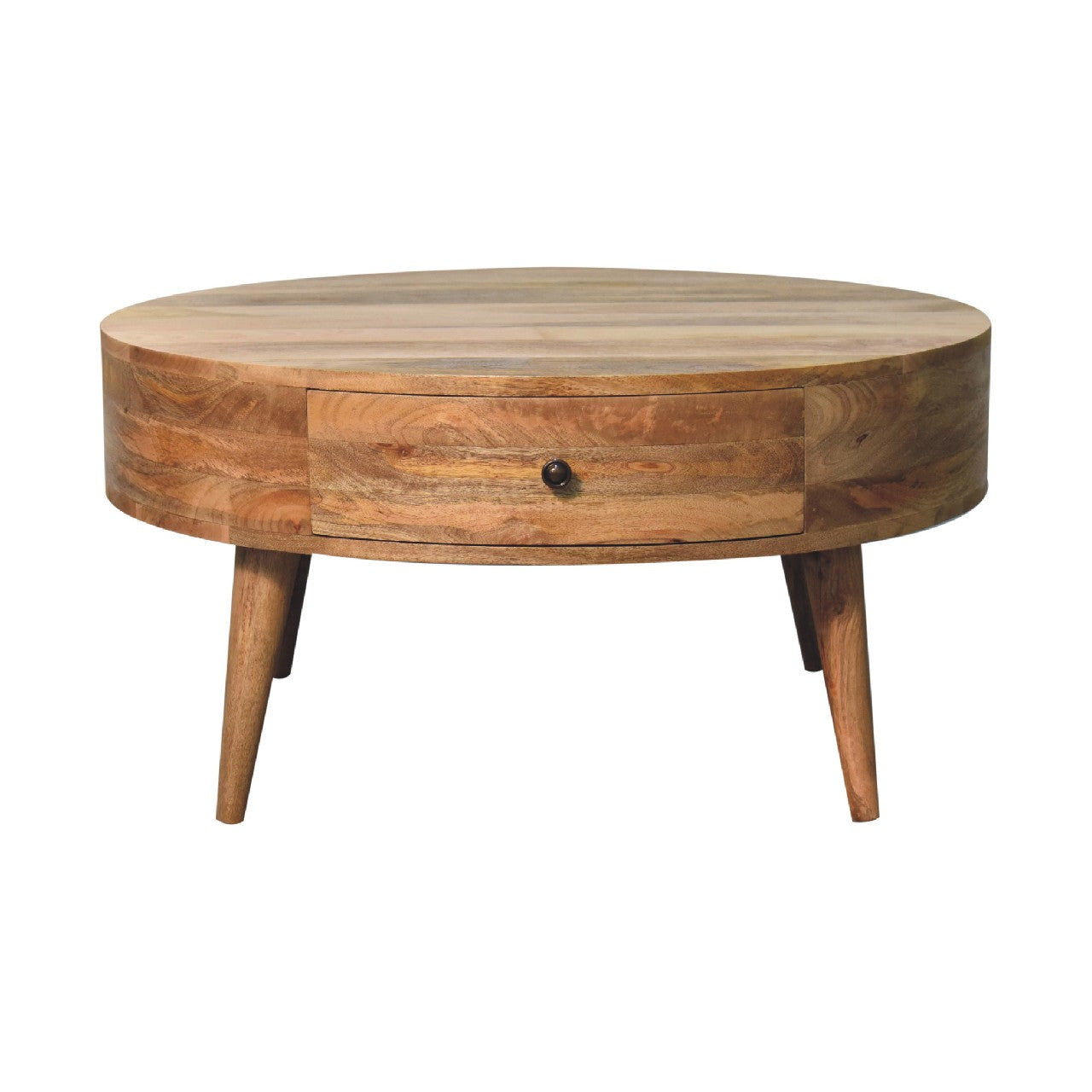 The Atlantis Coffee Table in Oak-like Finish