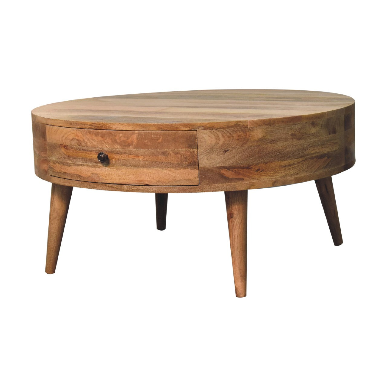 The Atlantis Coffee Table in Oak-like Finish