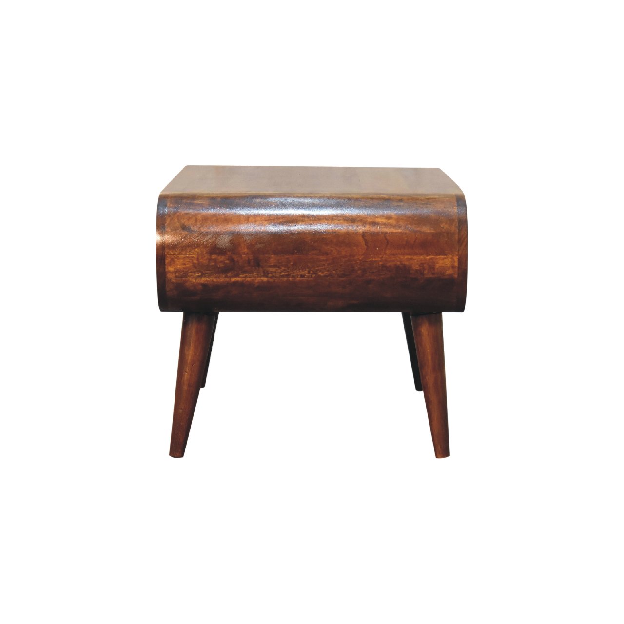 Elipse Open Coffee Table in Chestnut Finish