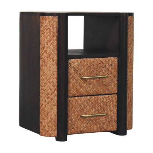 Skogur - Rattan Nightstand
