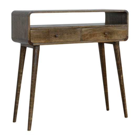 Fjord Console Table in Grey-wash Finish