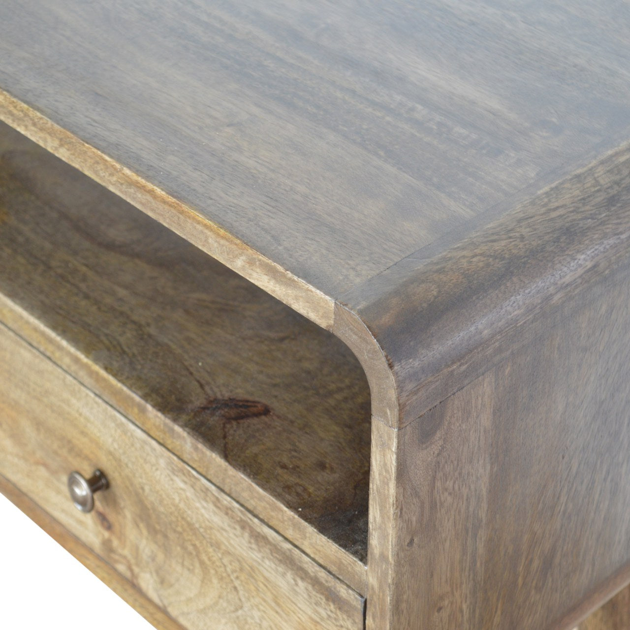Fjord Console Table in Grey-wash Finish