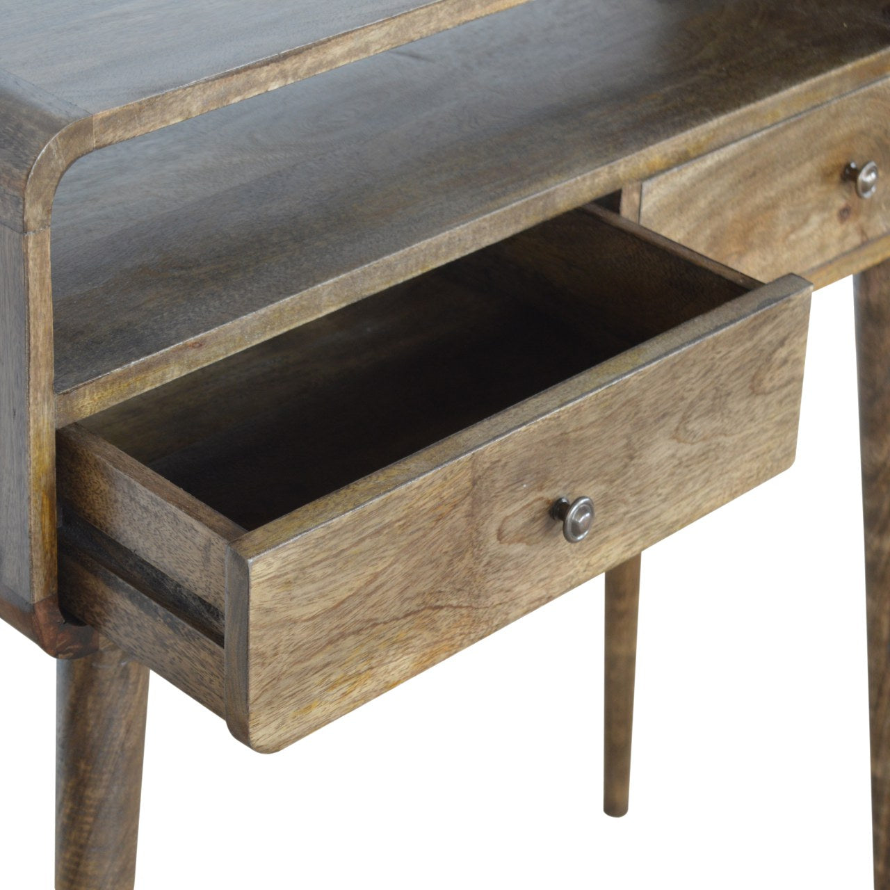 Fjord Console Table in Grey-wash Finish