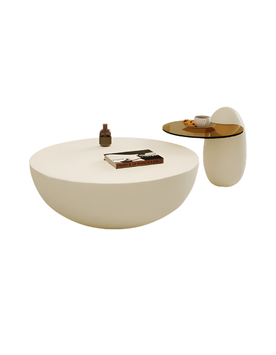 Oliver Nesting Coffee Table, White
