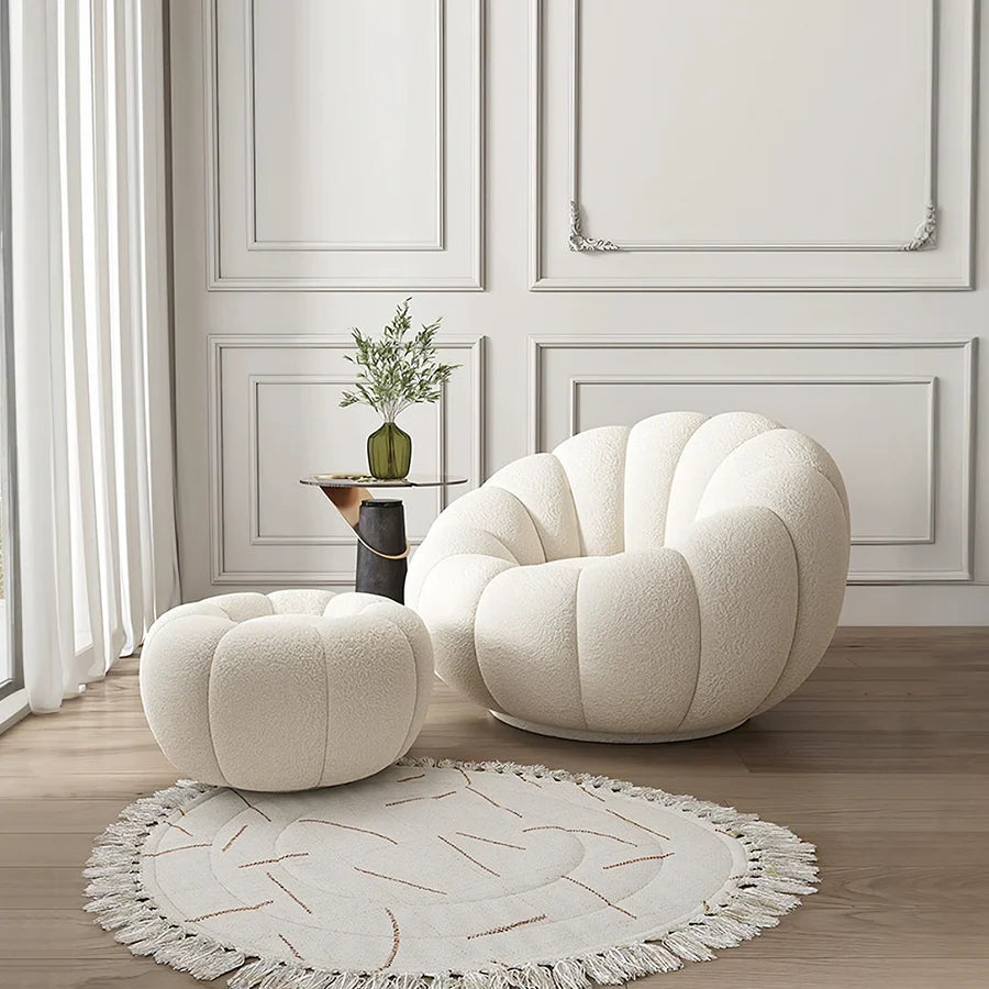 Round Pumpkin Armchair