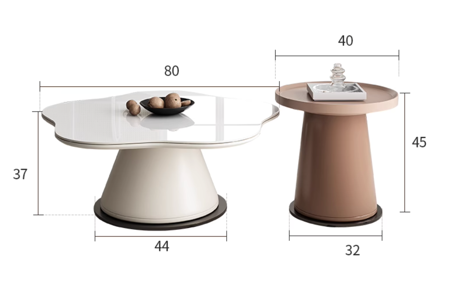 Lynn Blossoms Coffee Table Set| DC Concept