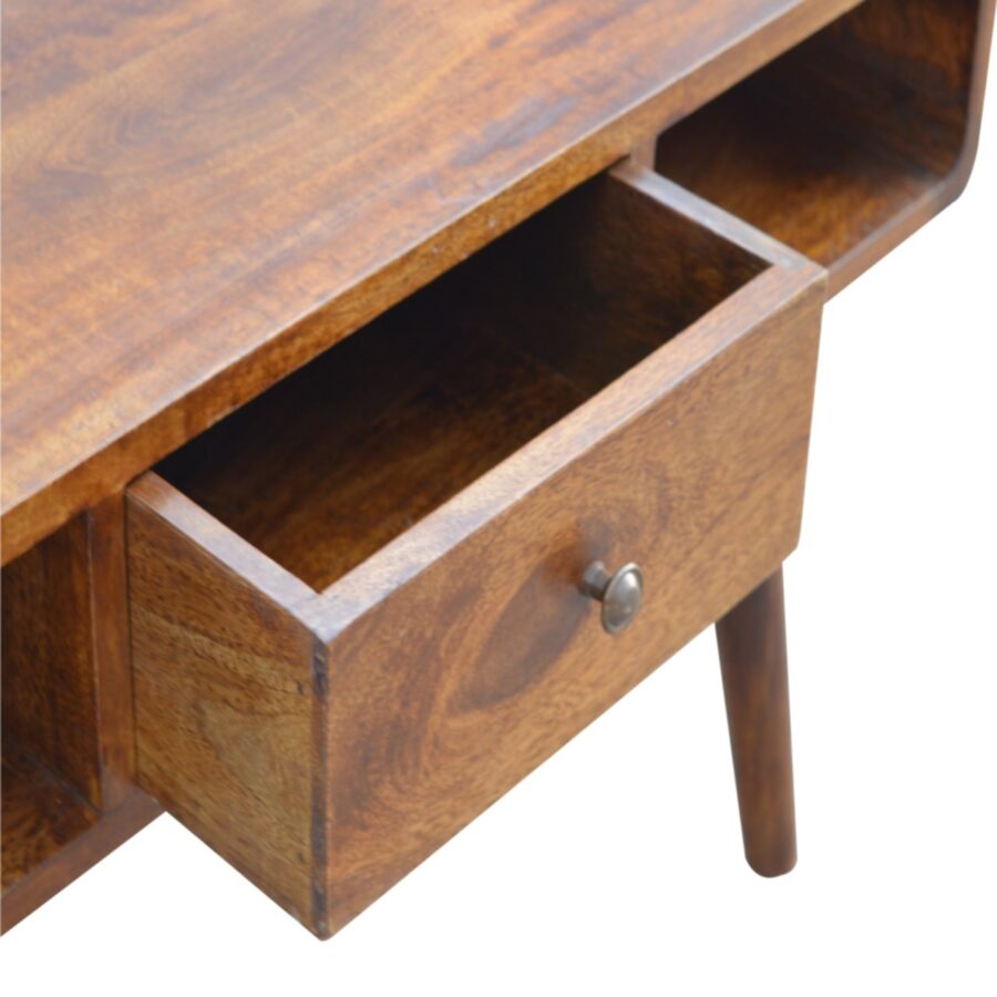 Chestnut Coffee Table - V - LOOX