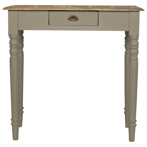French Style Grey Writing Desk
