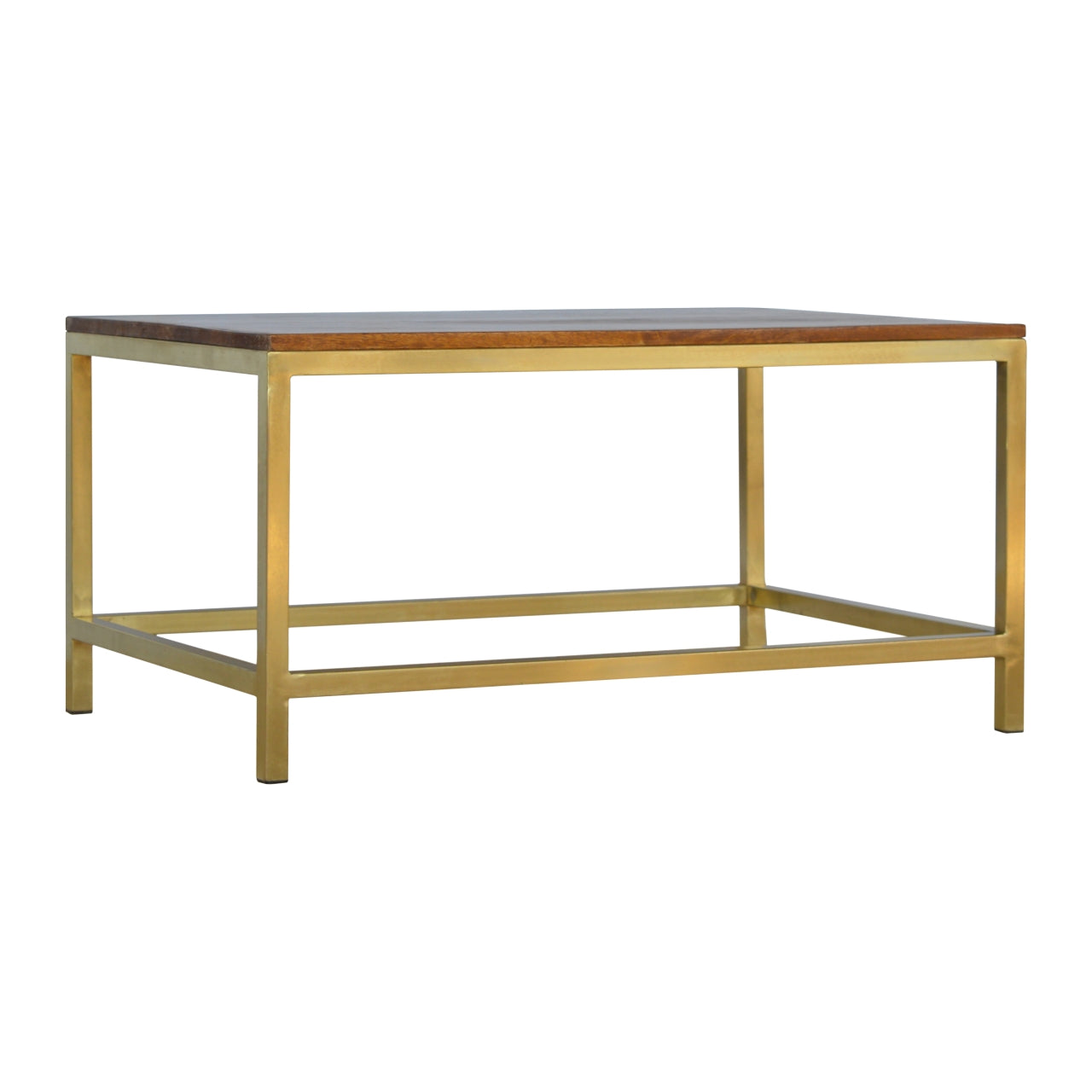 The Hollis Gold Coffee Table