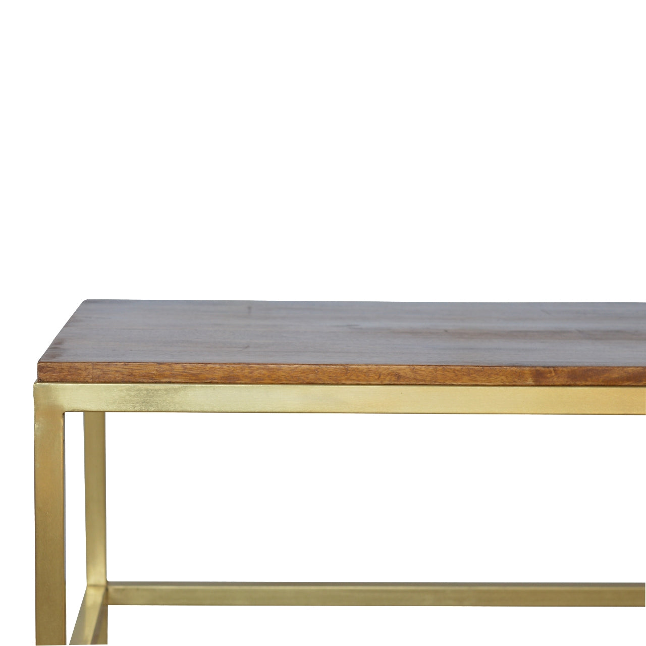 The Hollis Gold Coffee Table