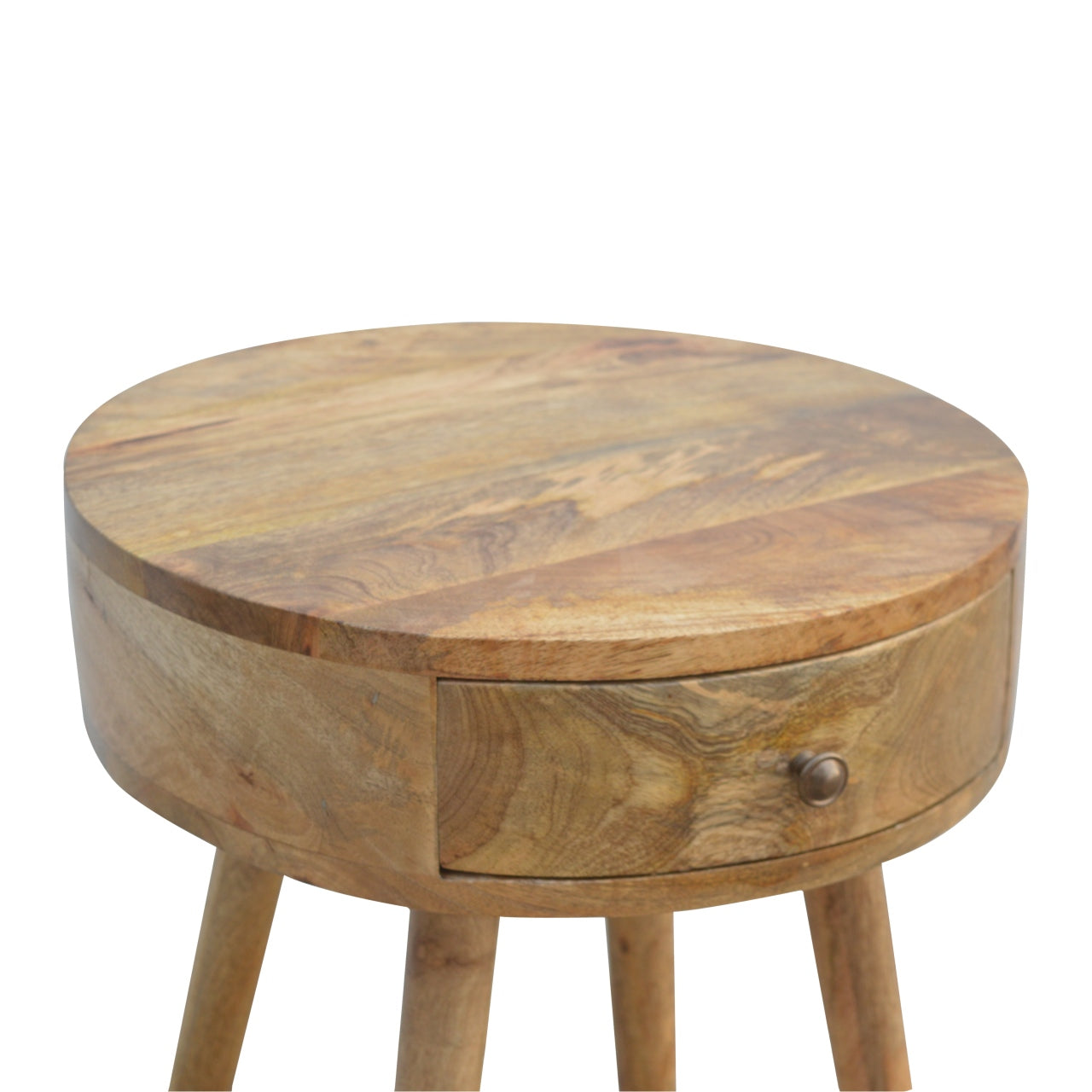 Nordic Circular Bedside Table