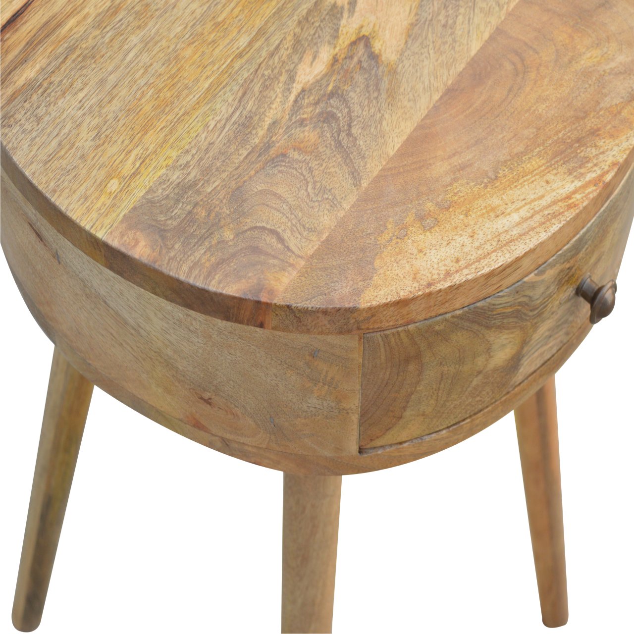 Nordic Circular Bedside Table