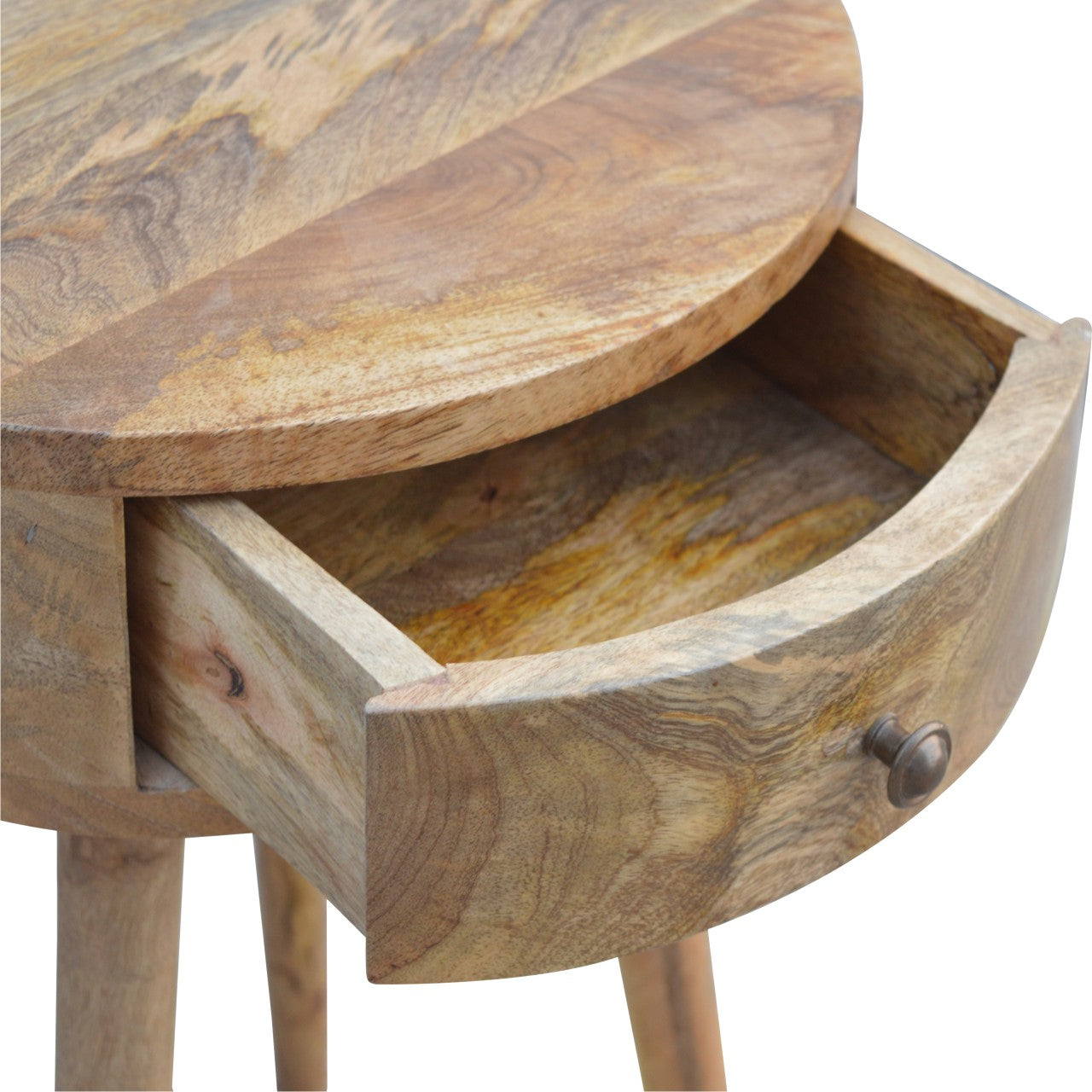 Nordic Circular Bedside Table