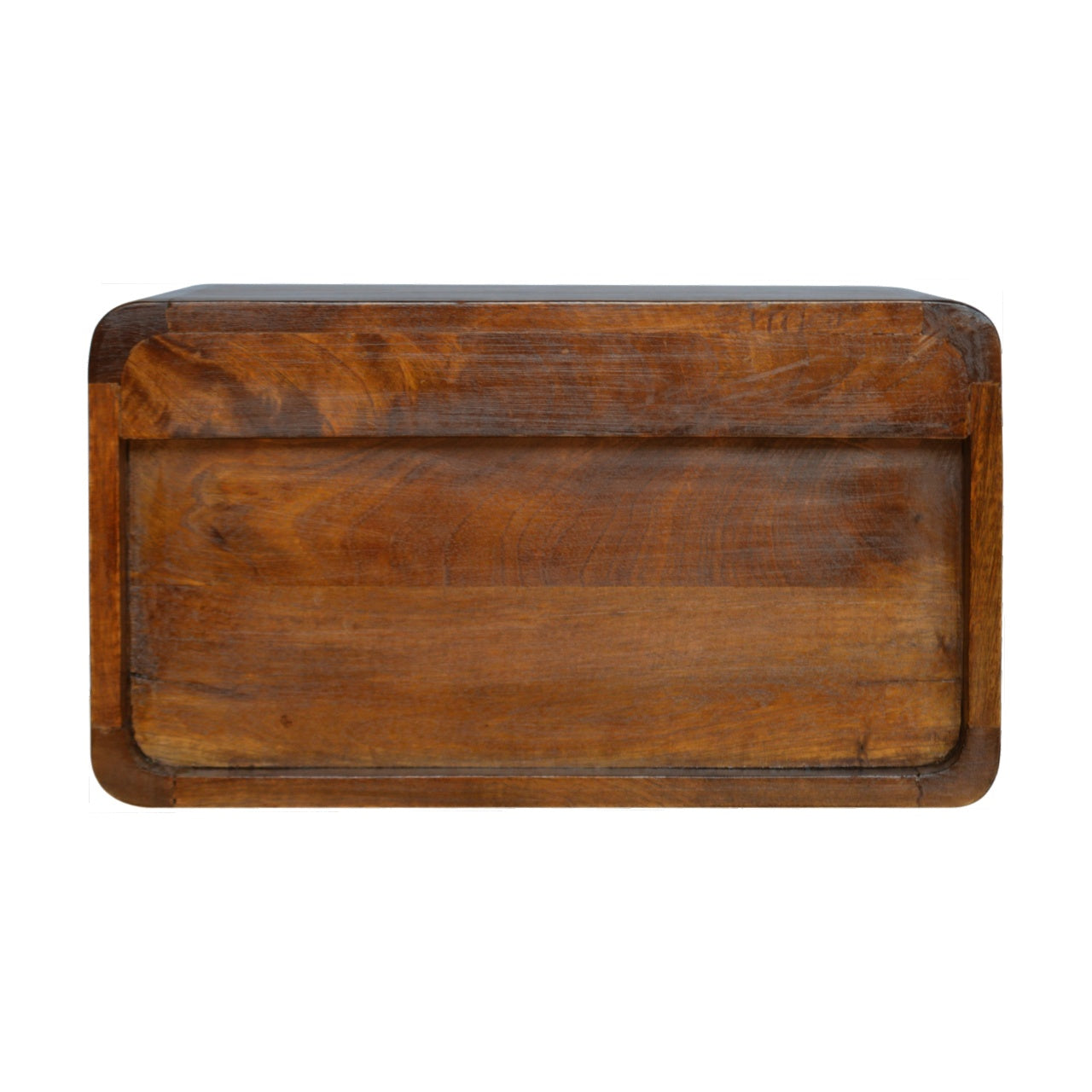 Floating Bedside Table in Chestnut Finish