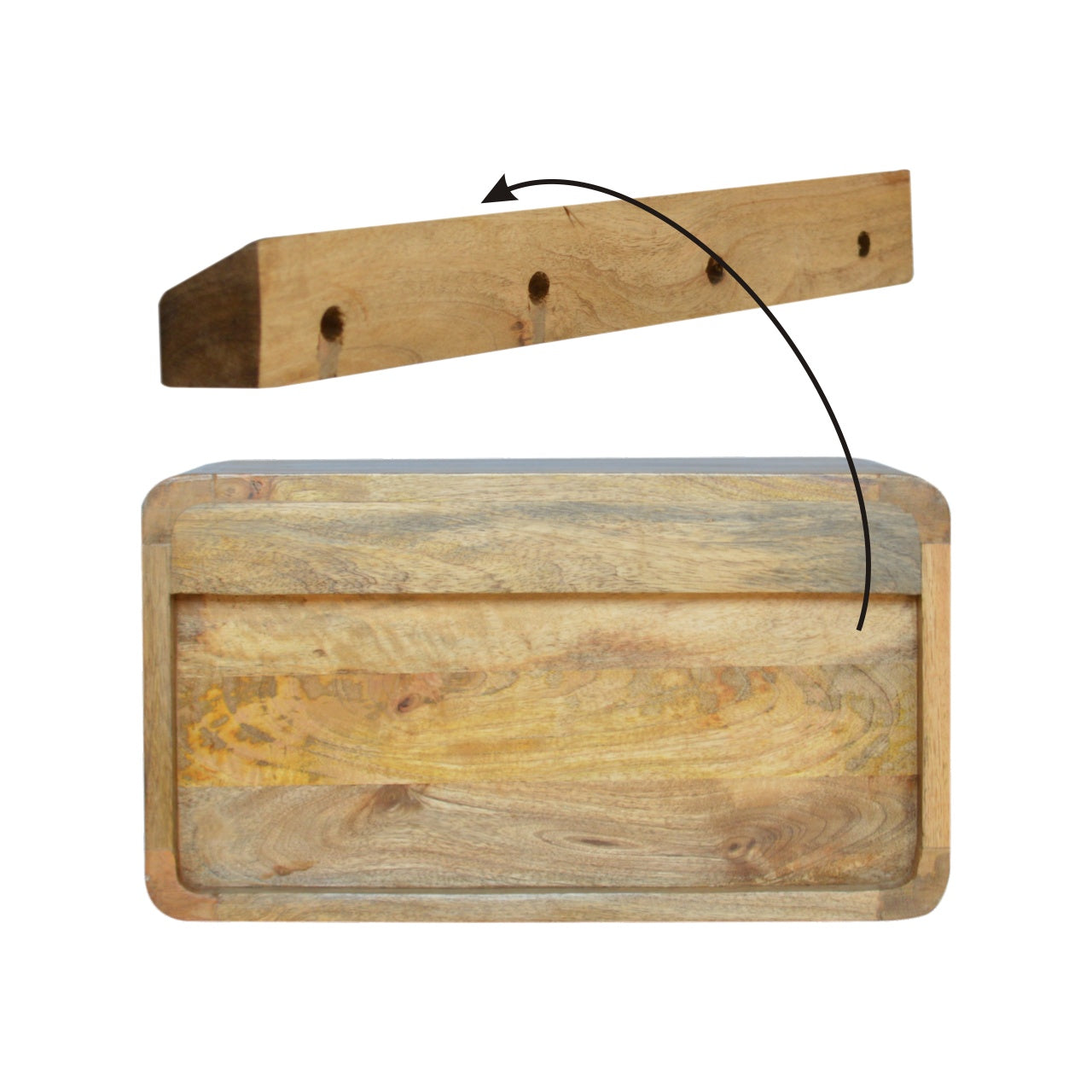 Runar - Floating Bedside Table