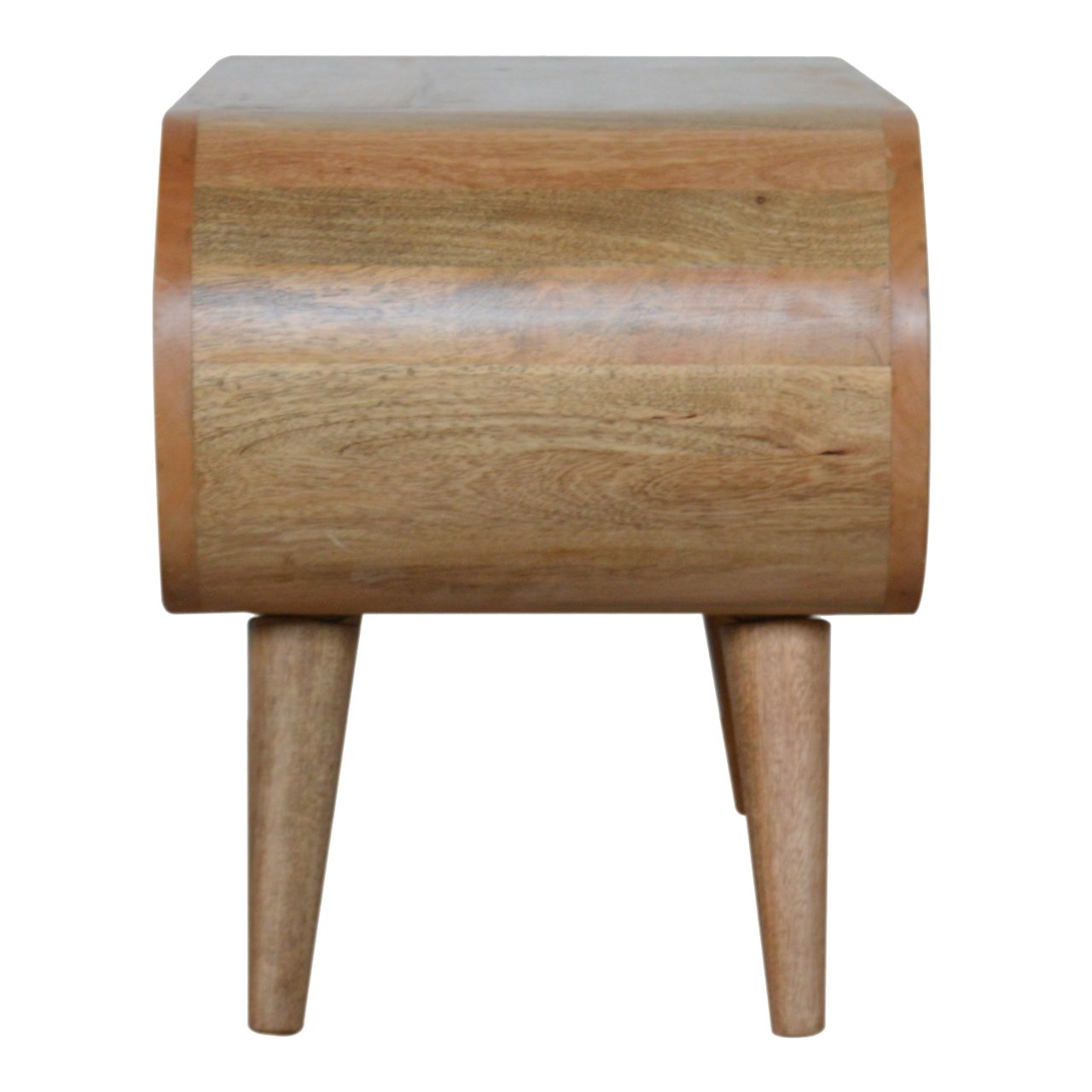 London Media Unit in Oak-like Finish