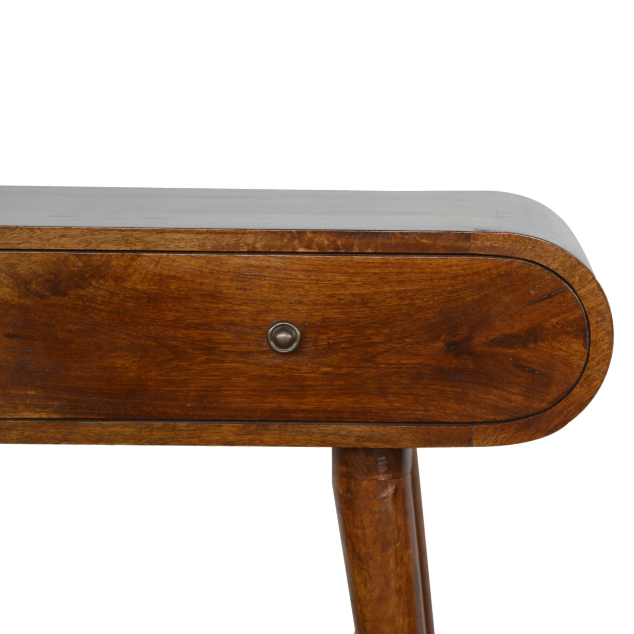 London Console Table in Chestnut Finish